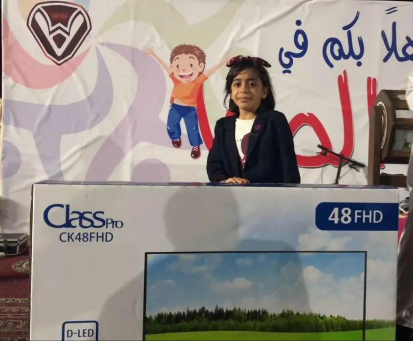 في شاعر العروبة بصفوى.. ابنة الثامنة تخطف المركز الأول من بين 36 متنافسًا