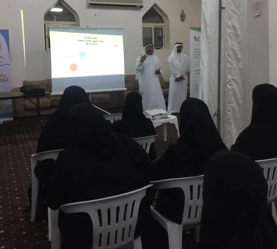 في صفوى...الشيوخ والمرزوق يهيئان 85 ولي وولية أمر لمقياس موهبة