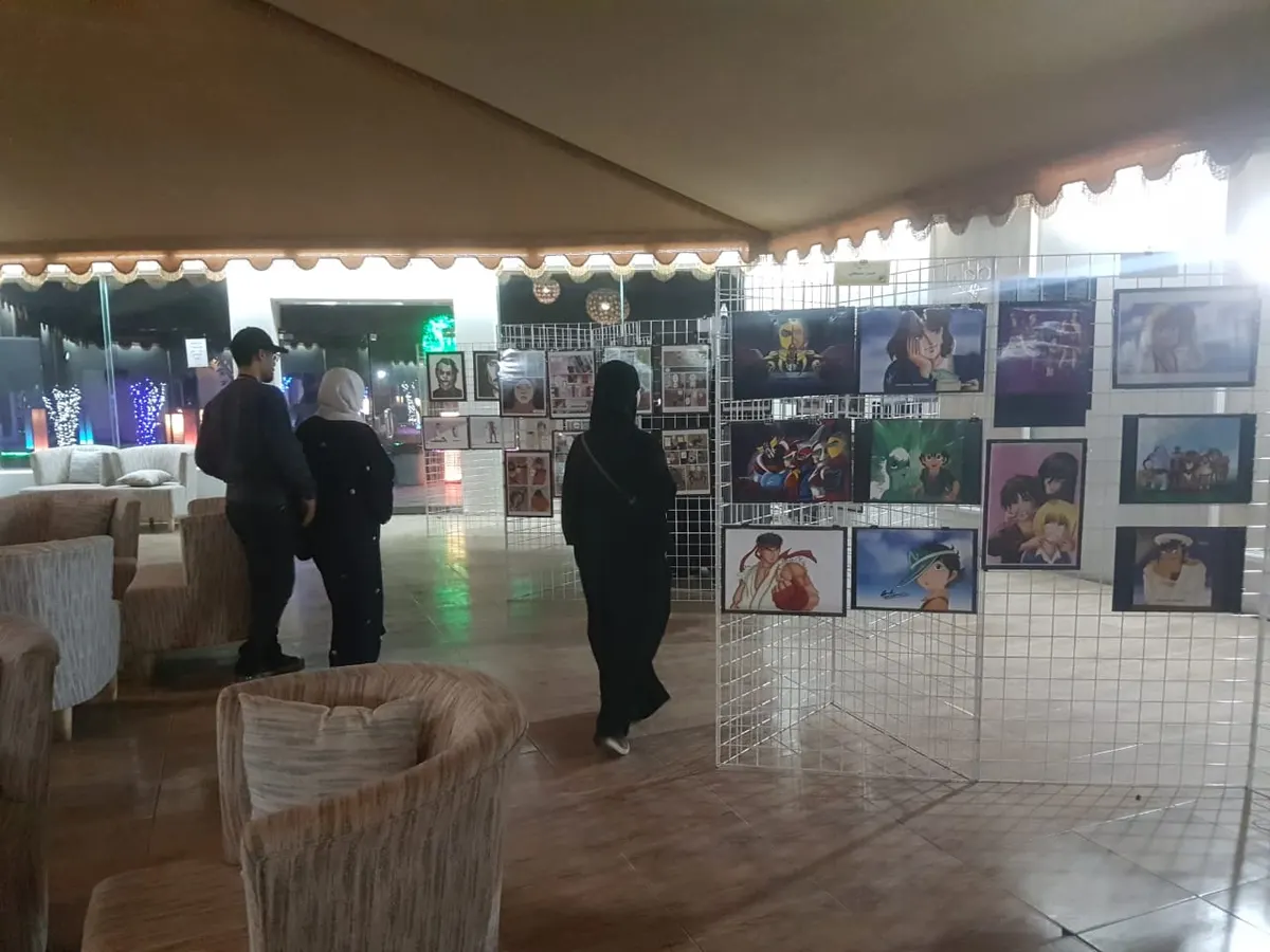 القطيف.. 170 لوحة في ضيافة «كراتين»