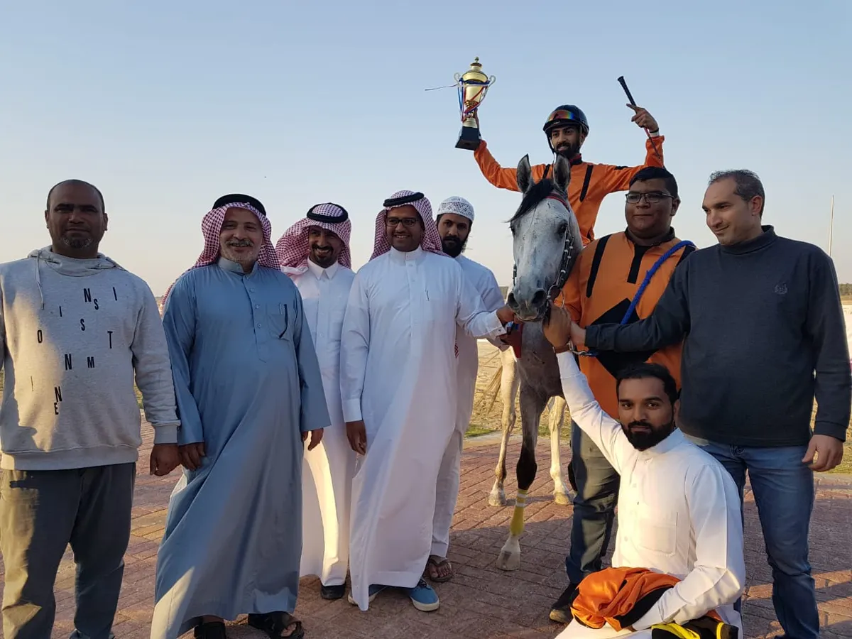 الخيال المرهون يخطف المركز الأول.. في فروسية الدمام
