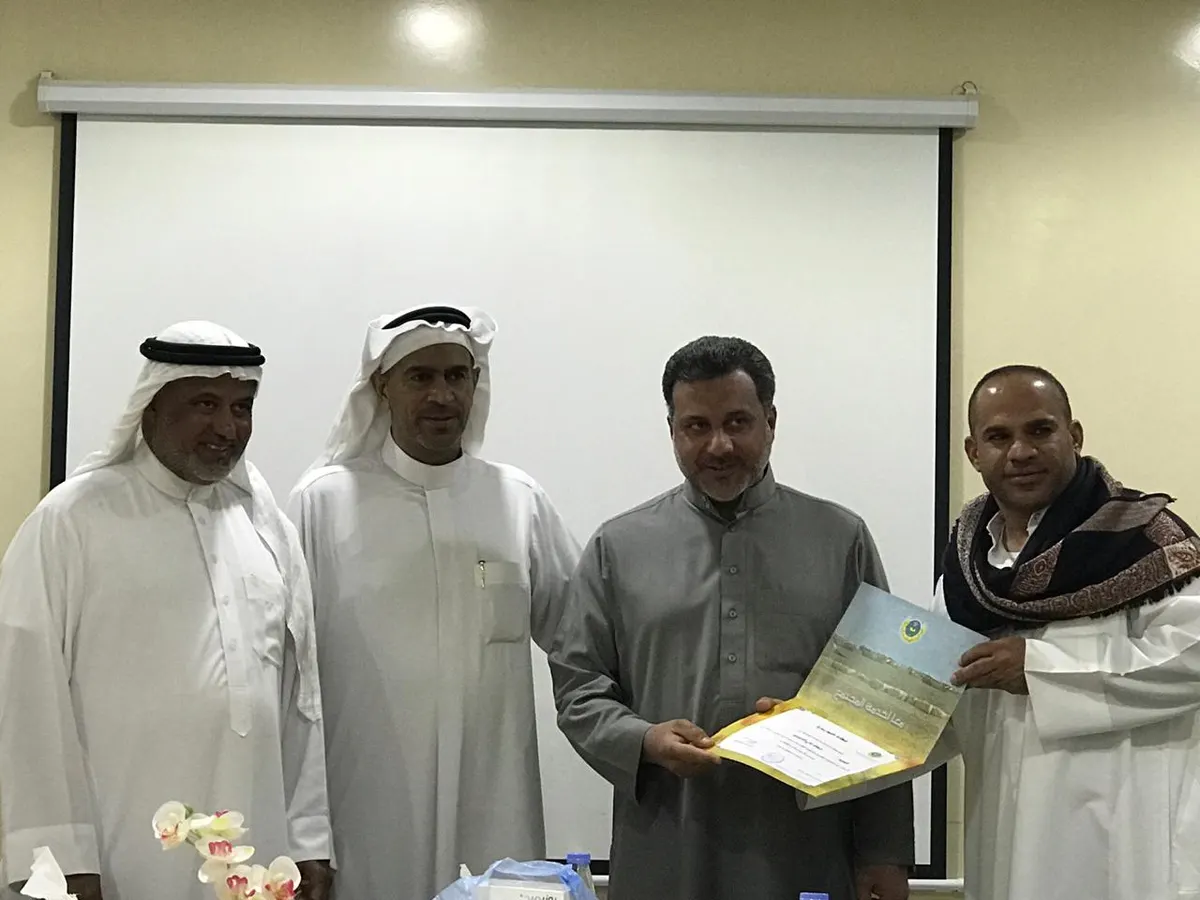 في تاروت.. بعد ختام دورتهم.. مكرمو الموتى على منصة التكريم