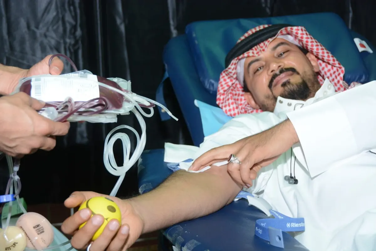 في الجارودية.. «النفس الزكية» تشهد 140 متبرعًا في يومها الأول