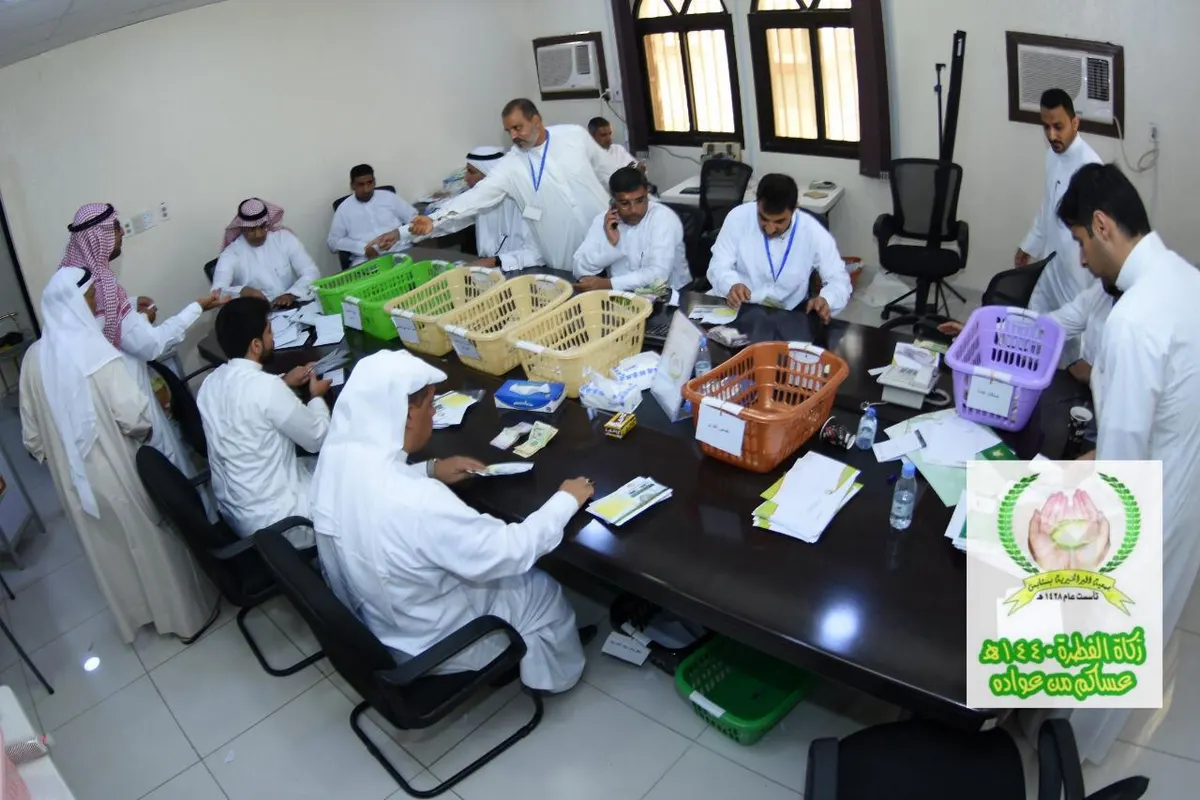 بر سنابس: 172 ألفًا حصيلة زكاة الفطر