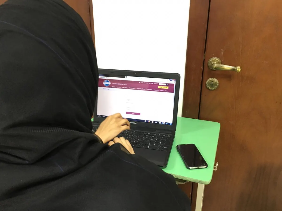 في القديح لأول مرة بالمملكة.. 18مكفوفة عضوات توستماسترز