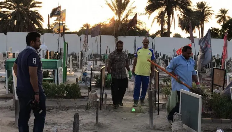 في تاروت.. حملة لتنظيف المقبرة والمغتسل