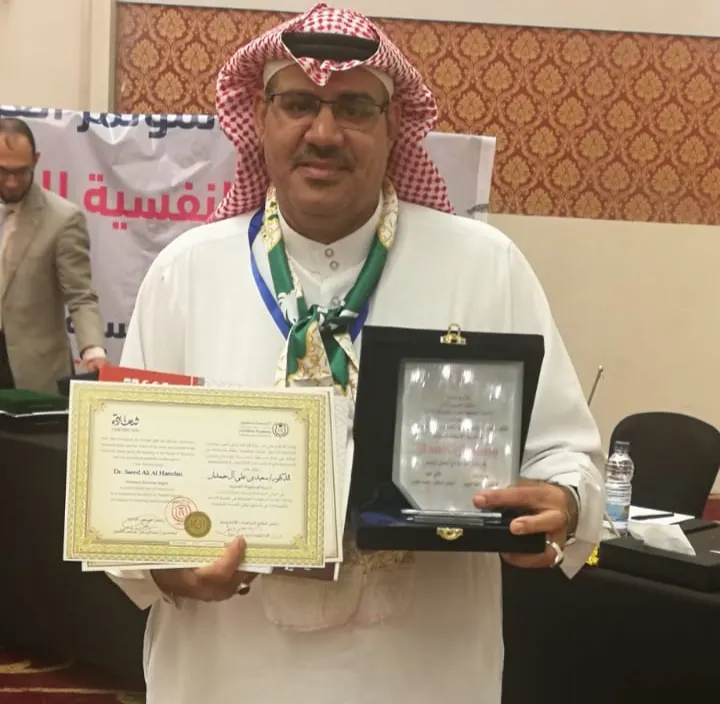 من صفوى.. مؤتمر الصحة النفسية بالقاهرة يتوج آل حمدان بالدكتوراة الفخرية السادسة