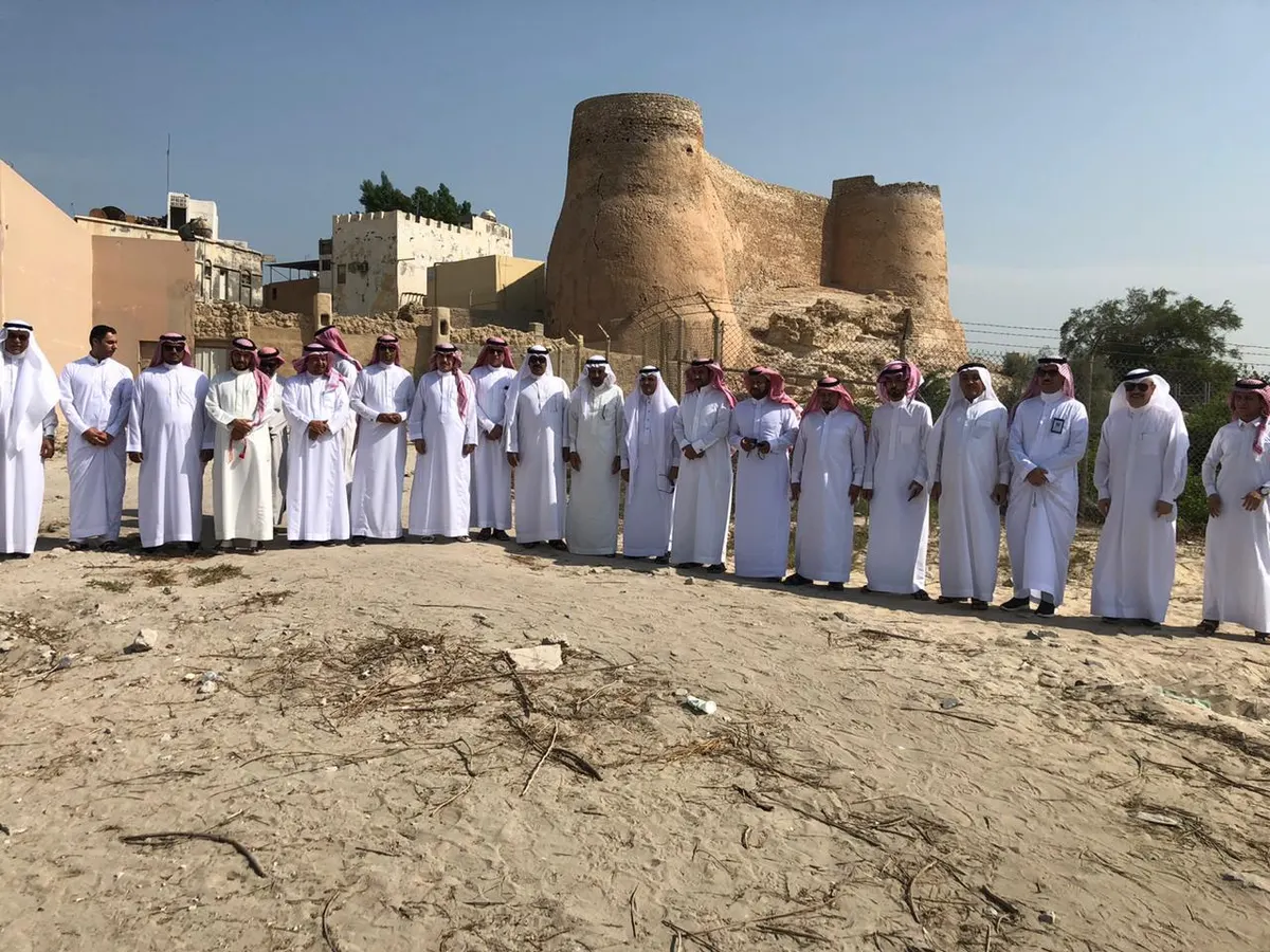 من قلوة.. أعضاء ورئيس المجلس البلدي يتعرفون على معالم القطيف