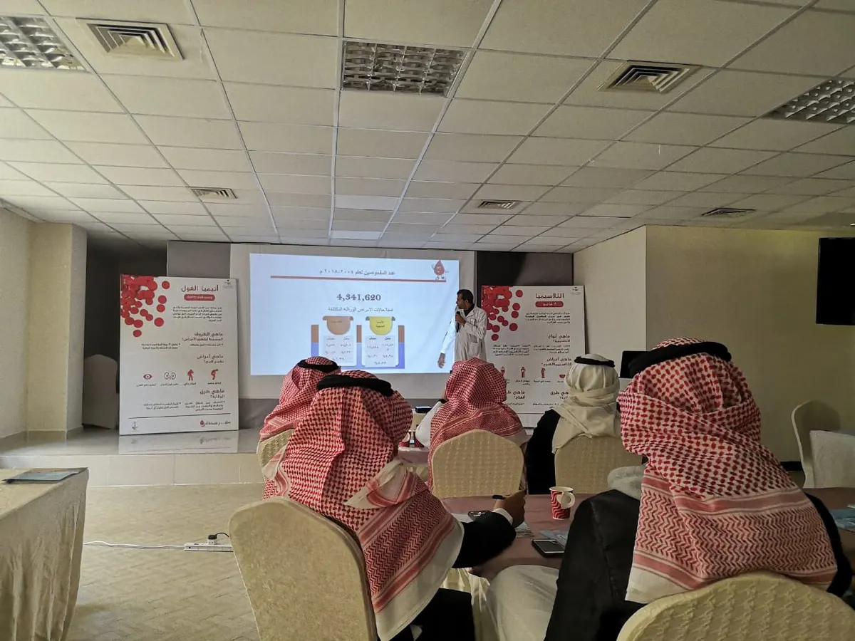 في القطيف.. «أمراض الدم الوراثية» تجمع 62 مرشدًا صحيًا
