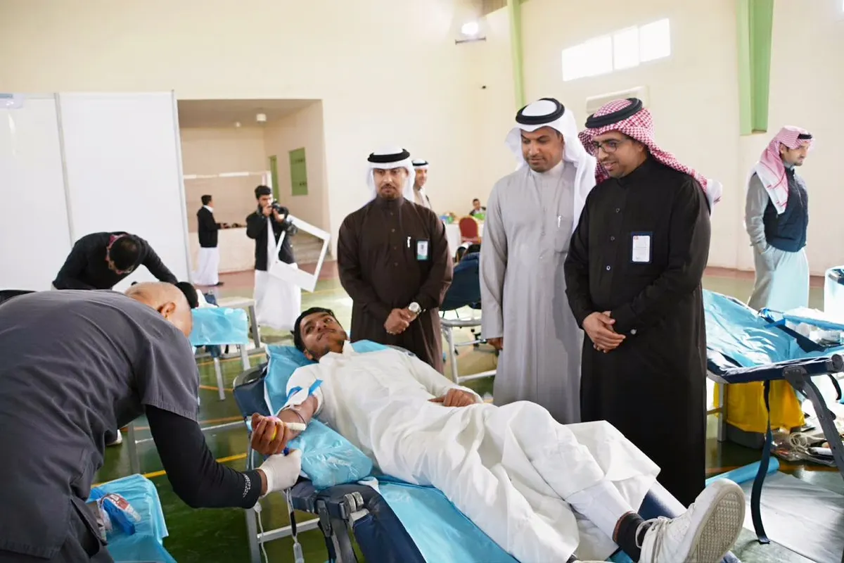 في سيهات.. 115 متبرعًا في انطلاق حملة «دمي فداء لوطني 2»