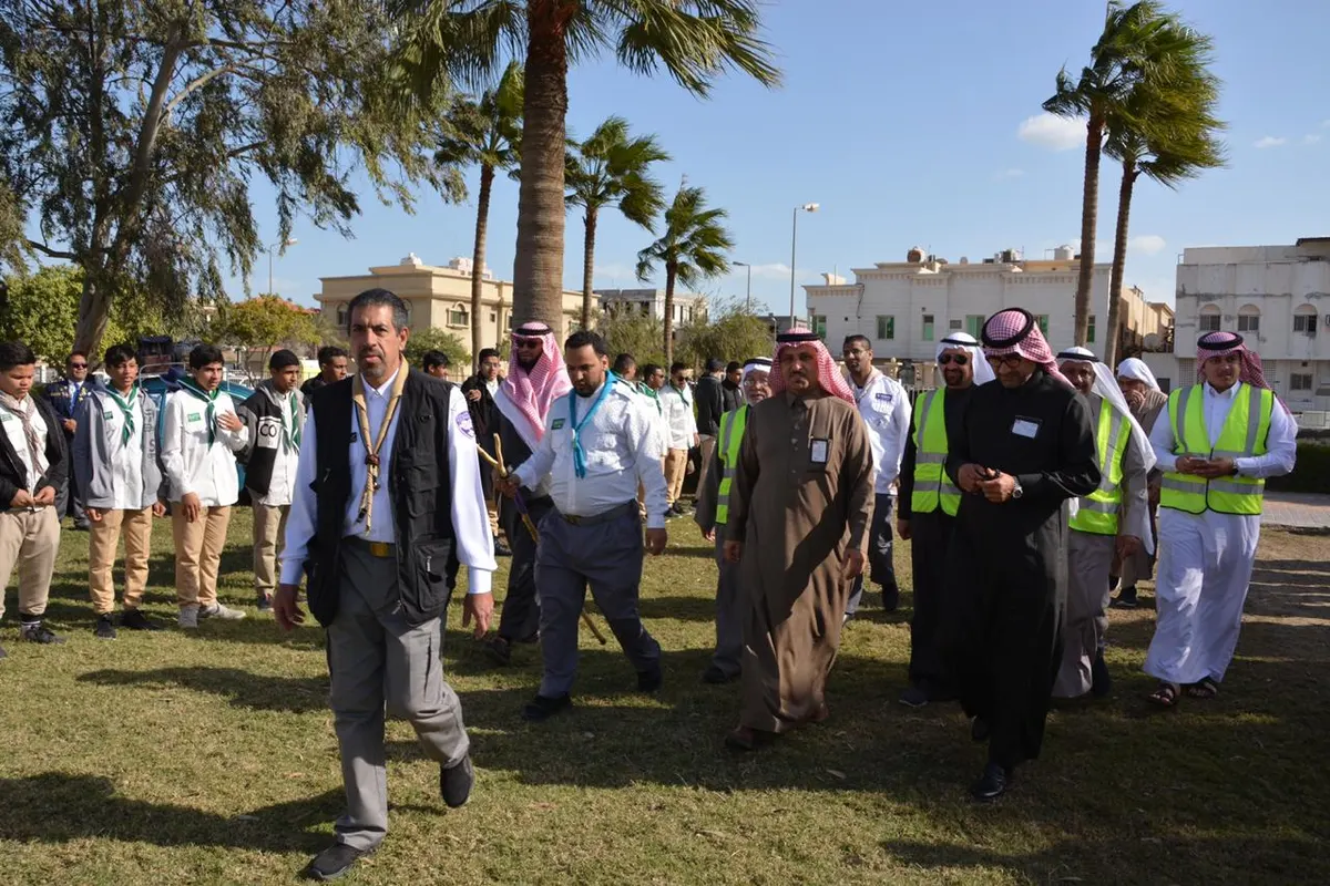 في سيهات.. أكثر من 150 كشافًا يشاركون في المشروع الوطني الكشفي لحماية ونظافة البيئة