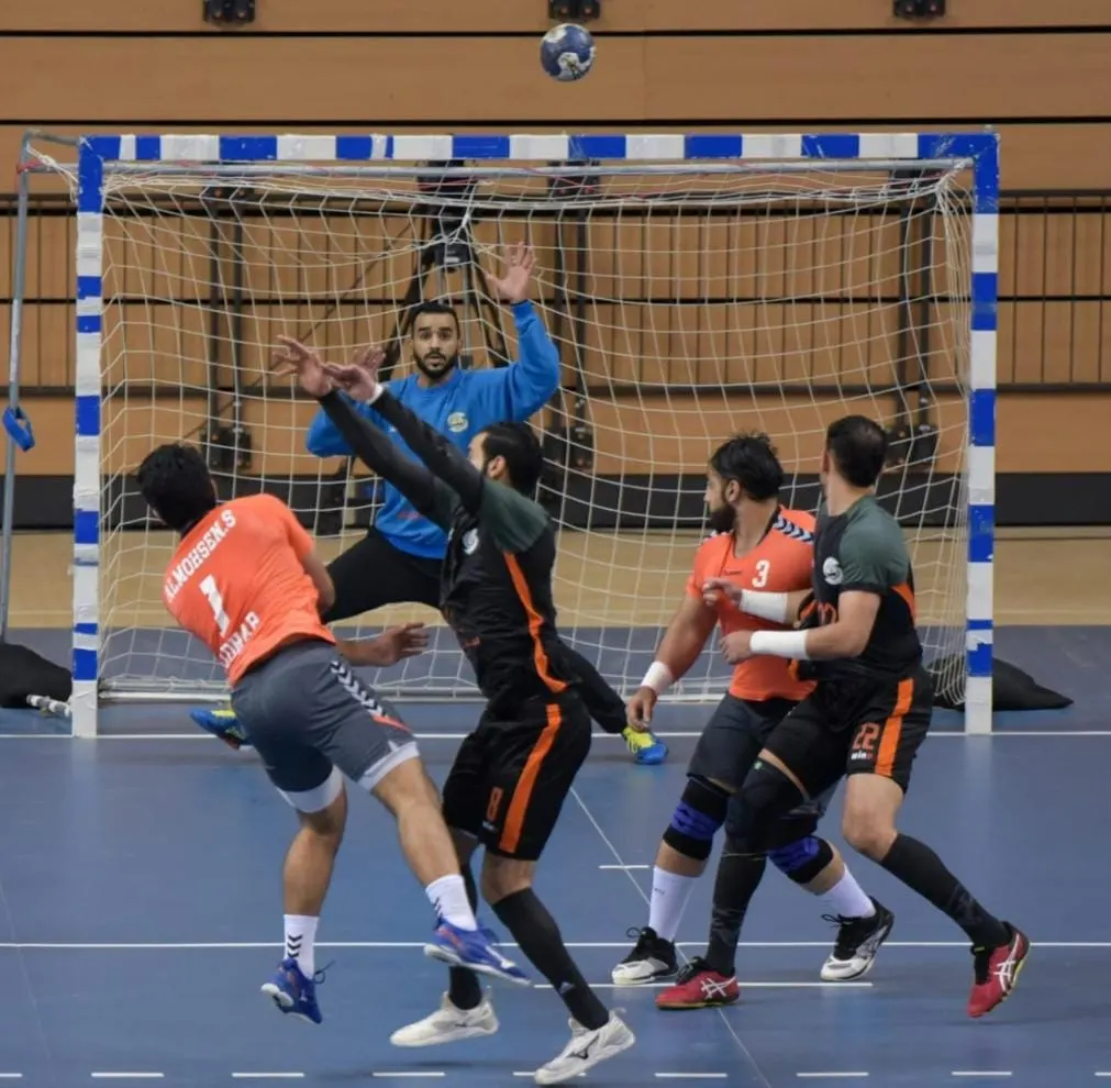 النور ومضر يواصلان صدارتهما لترتيب الدوري الممتاز لشباب اليد