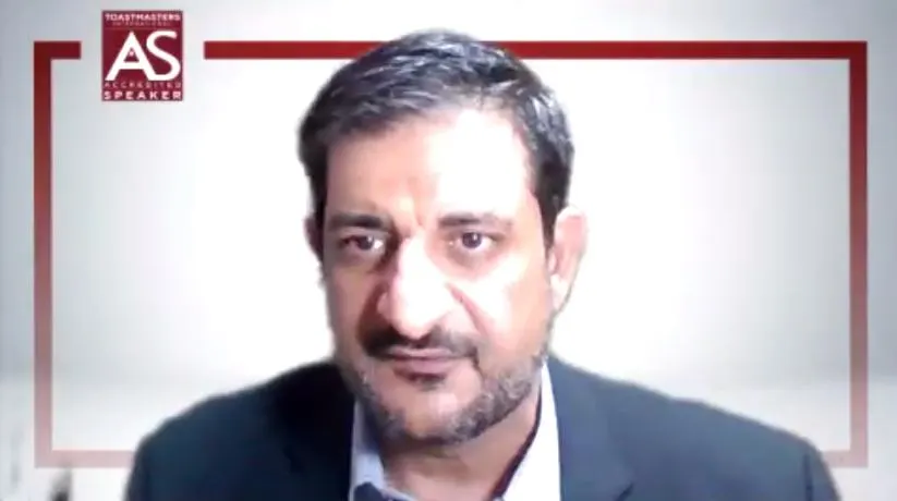 على منصة زووم.. توستماسترز بحريني ينقل تجربة 30 عامًا لخطباء القطيف