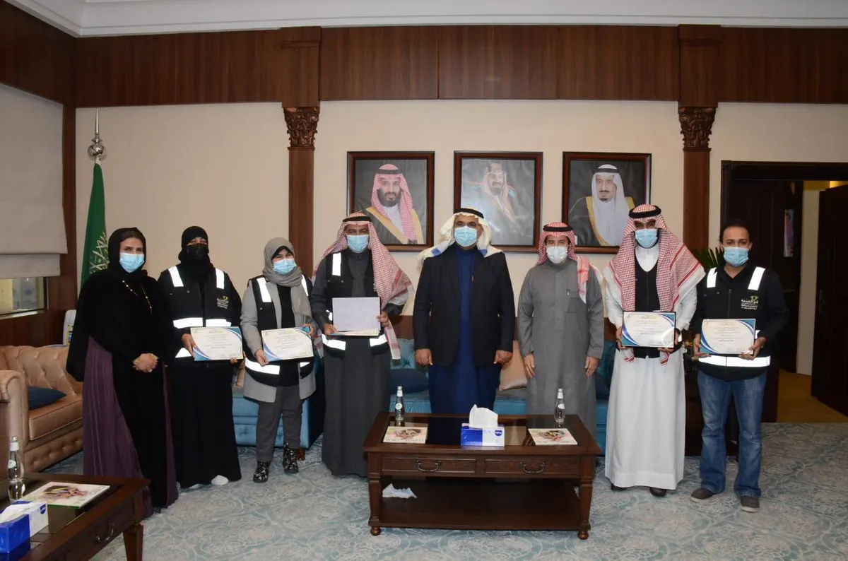 أمين الشرقية يُكرم فريق «في الخدمة» نظير جهوده التطوعية مع الأمانة