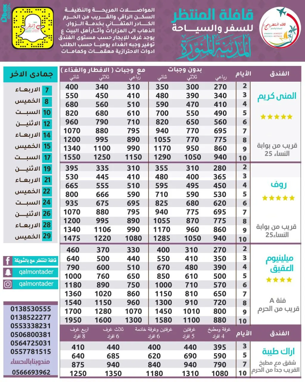 أقوى العروض وأرخص الأسعار مع قافلة المنتظر.. خدمة فائقة