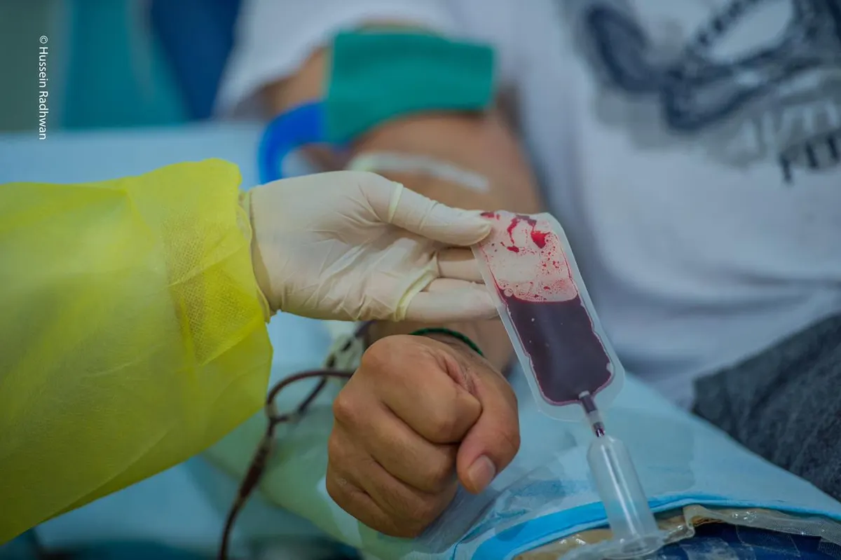 في أم الحمام.. 4399 متبرعًا بالدم مع ختام النسخة الـ 14 من حملة «نعم الجود»