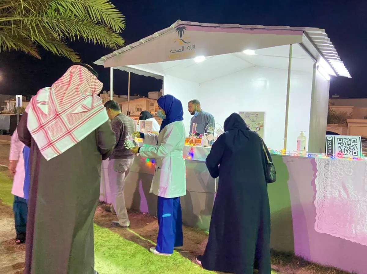 في القطيف.. تماشيًا مع التوجيهات الاحترازية الفحص الشامل يستعجل اختتام فعالياته