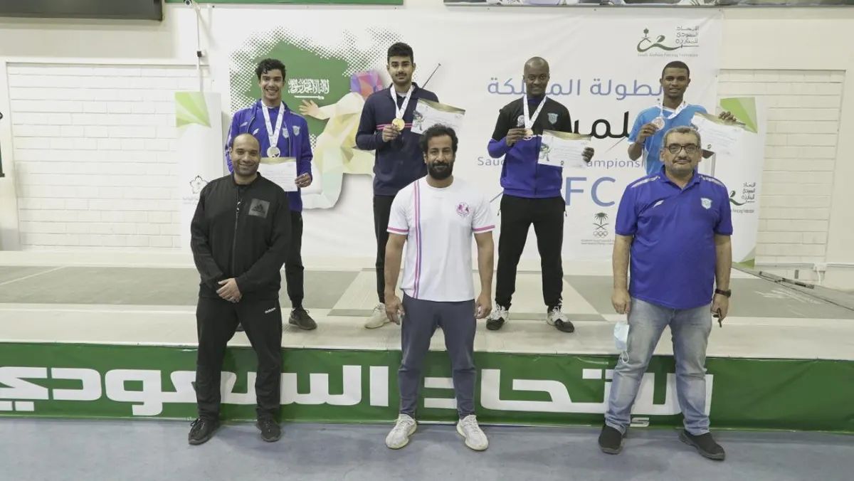 بـ ثلاثة أسلحة.. «هدى تاروت» يحصد الذهب في بطولة المملكة للمبارزة