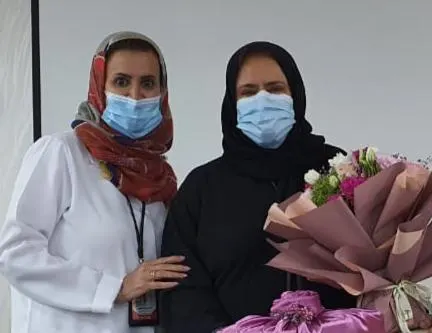 لجهودها البناءة طوال فترة عملها.. «أسنان» مركزي القطيف يكرم نادية شميريخ