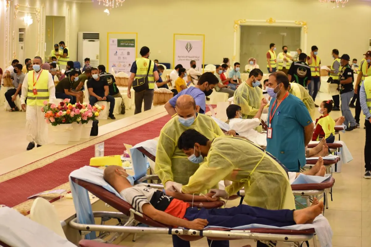 في حلة محيش.. «العوامية بايكرز» ترفع عدد متقدمي «بجودك أحيا» بليلتها الثانية إلى 135 متبرعًا