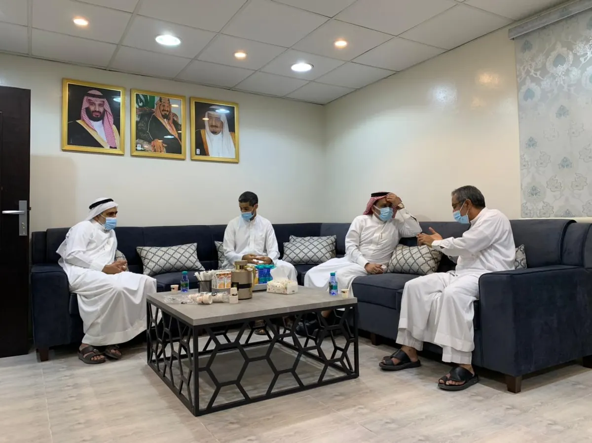 في زيارة بين اللجنتين.. تنمية التوبي تخصص مقاعد بروضتها لطلاب حلة محيش