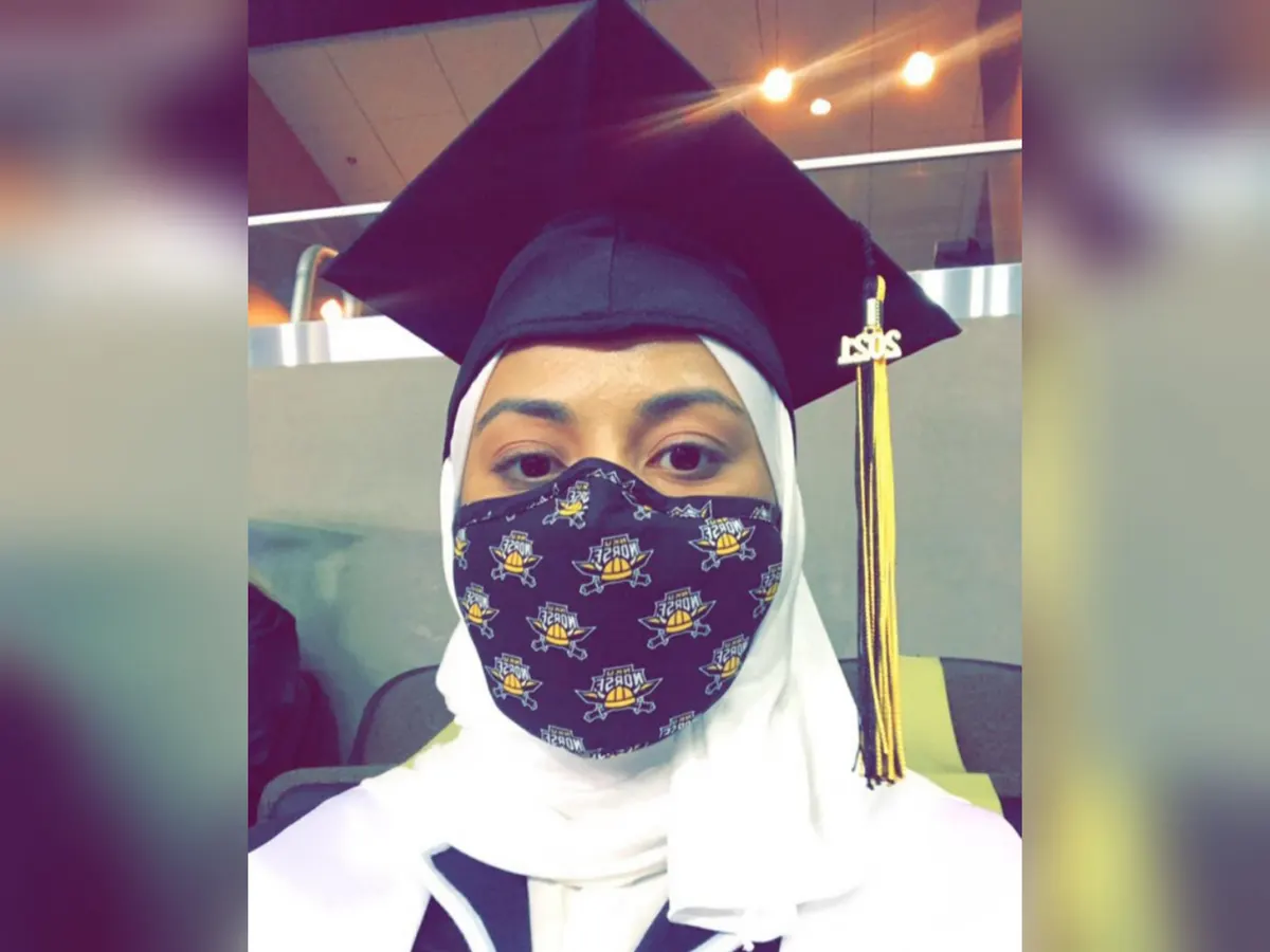من القطيف.. بتقدير امتياز.. جامعة شمال كنتاكي الأمريكية تمنح «فاطمة الصفار» بكالوريوس تكنولوجيا المعلومات وأنظمتها