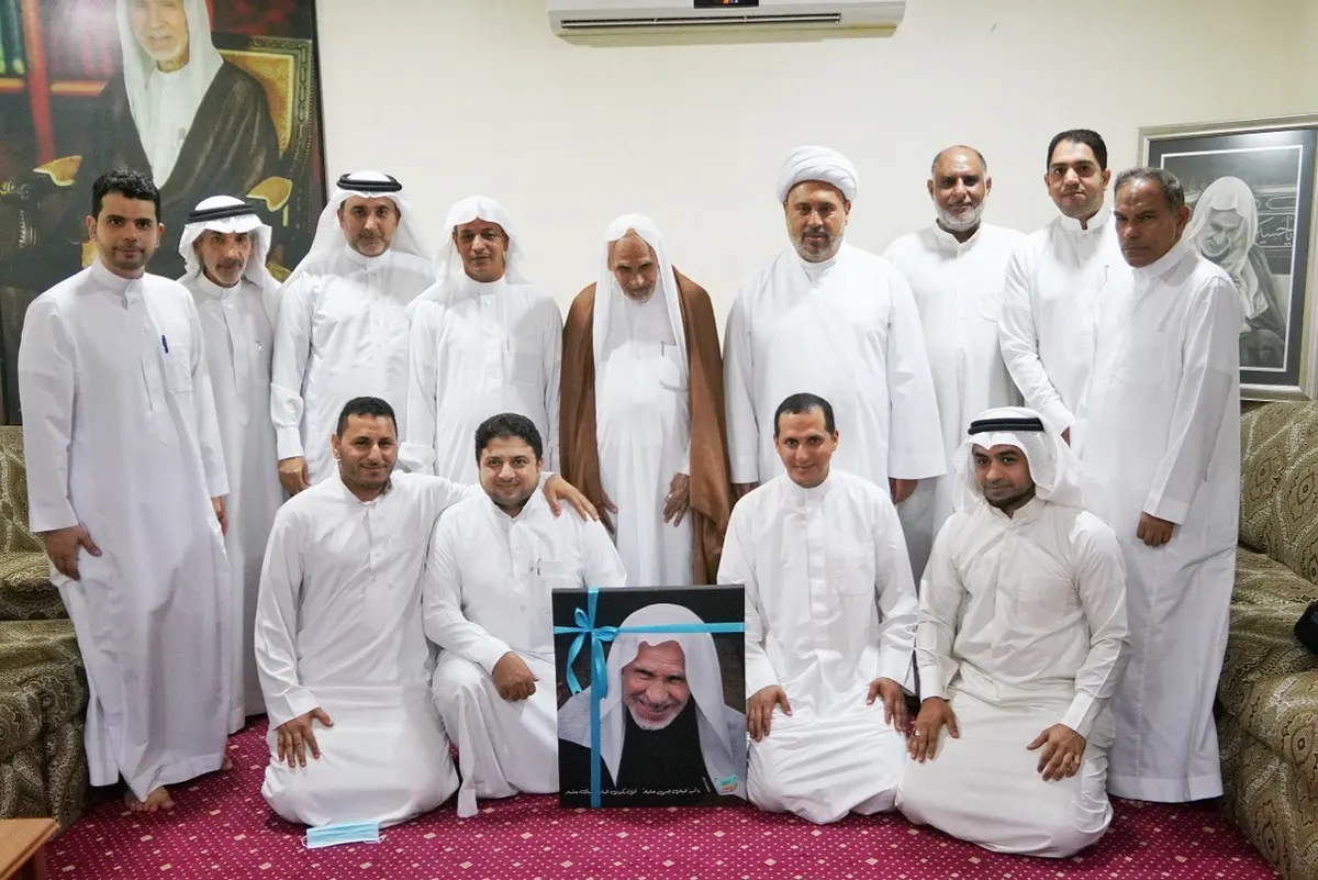 مباركًا اعتماد مجلس الإدارة الجديد.. الشيخ المرهون يستقبل أعضاء خيرية أم الحمام