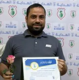 من الجش.. نظير جهوده.. الهداية يكرم «جمال آل عبد المحسن»