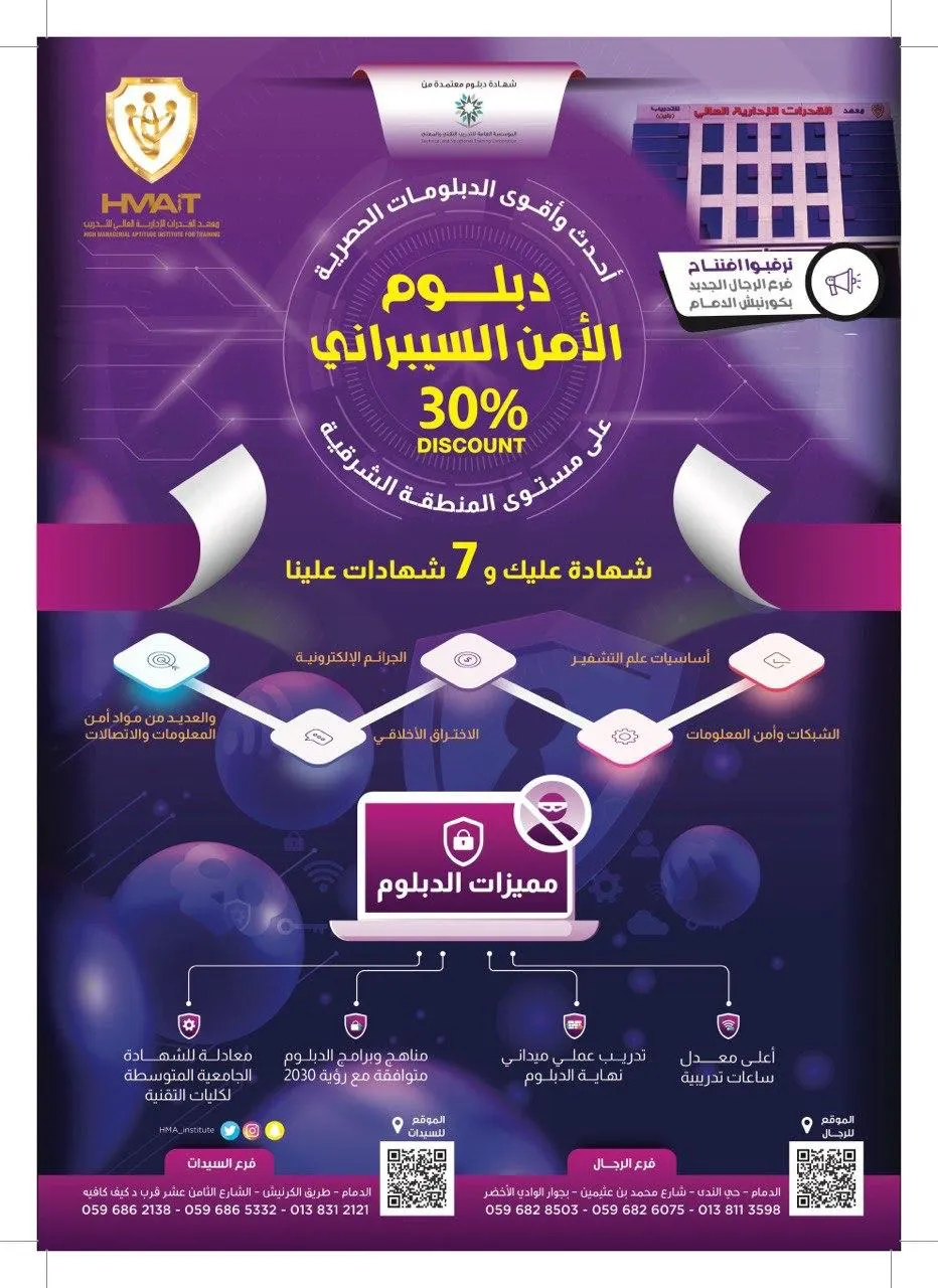 مع خصم 30%.. شهادة عليك و7 شهادات علينا.. أحدث دبلومات عالية تؤهلك لوظائف المستقبل