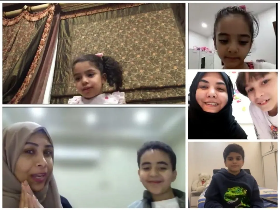 خلف شاشة زووم.. نادي رنيم يكسر رهبة الاختبارات بـ «عالم البراءة»