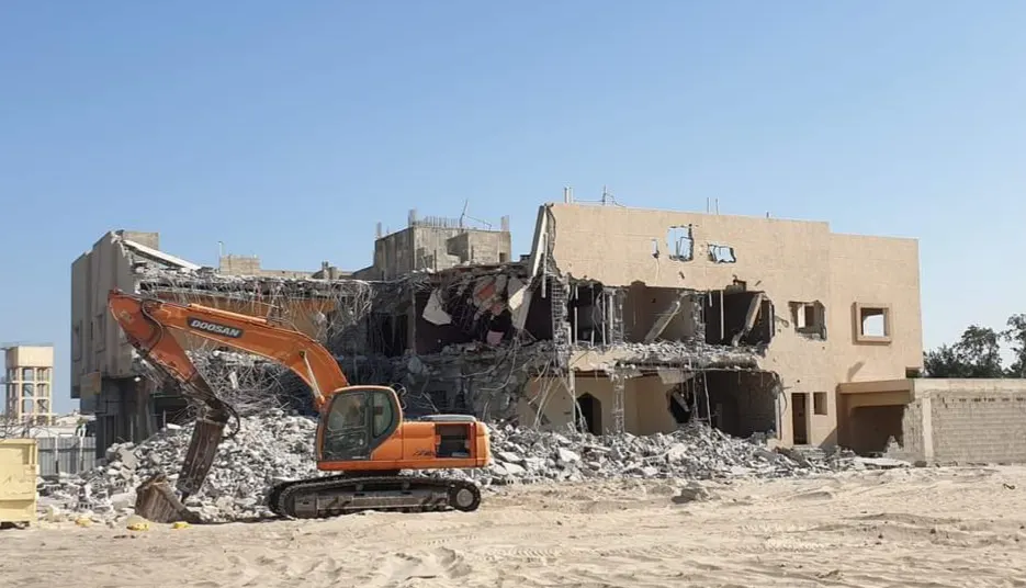 بطول 6 كم.. إزالة العقارات المعترضة لمشروع طريق «الجش - أم الحمام - عنك»