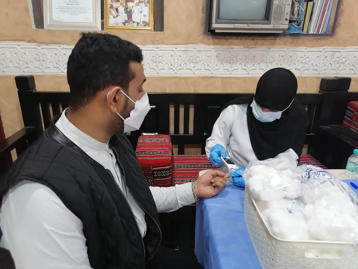 في التوبي.. بين السكر وارتفاع الضغط والتدخين.. 284 زائرًا لـ«اعرف رقمك» يكتشفون مؤشراتهم الصحية