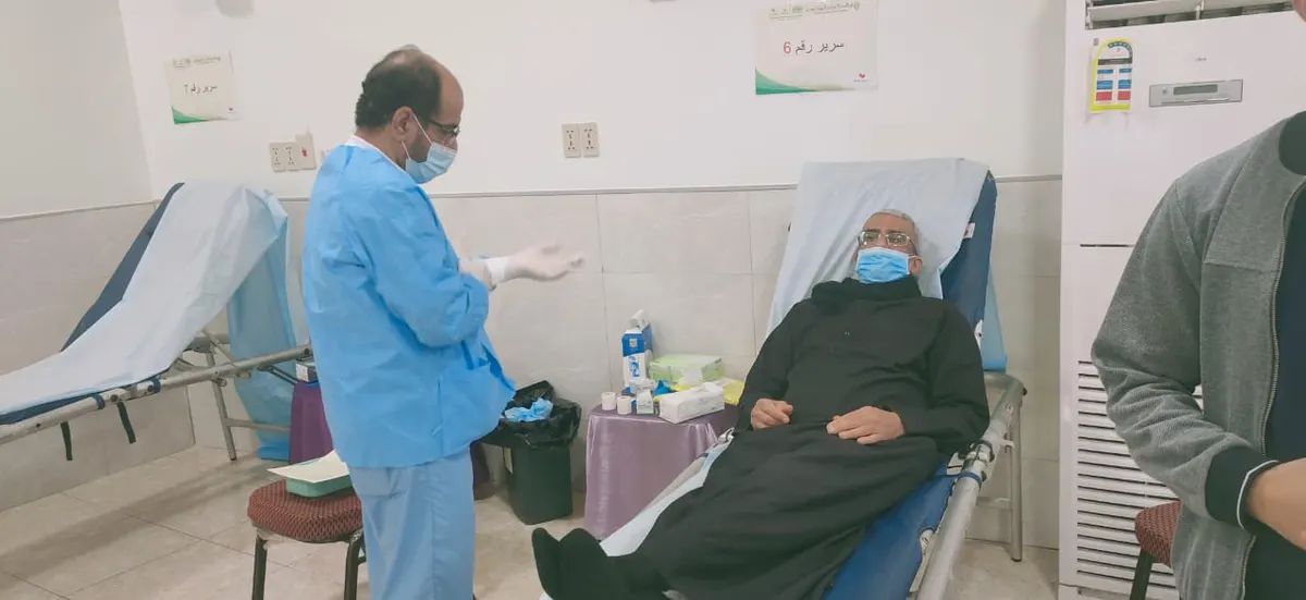 في أولى لياليها بالبحاري.. «دمك نبض الحياة» تحتضن 57 متبرعًا.. ومصطفى الأسود: الإقبال جيد ونأمل المزيد من عطاء القطيف