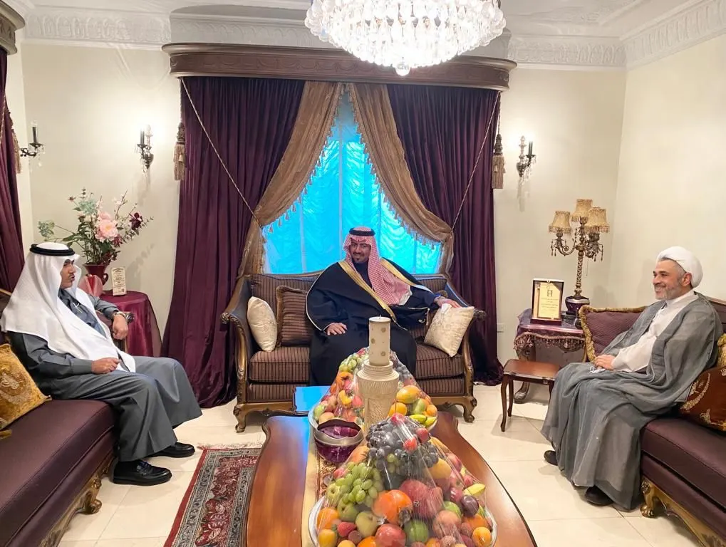زيارة ودية تجمع الخريف بـ رئيس دائرة الأوقاف والمواريث في القطيف