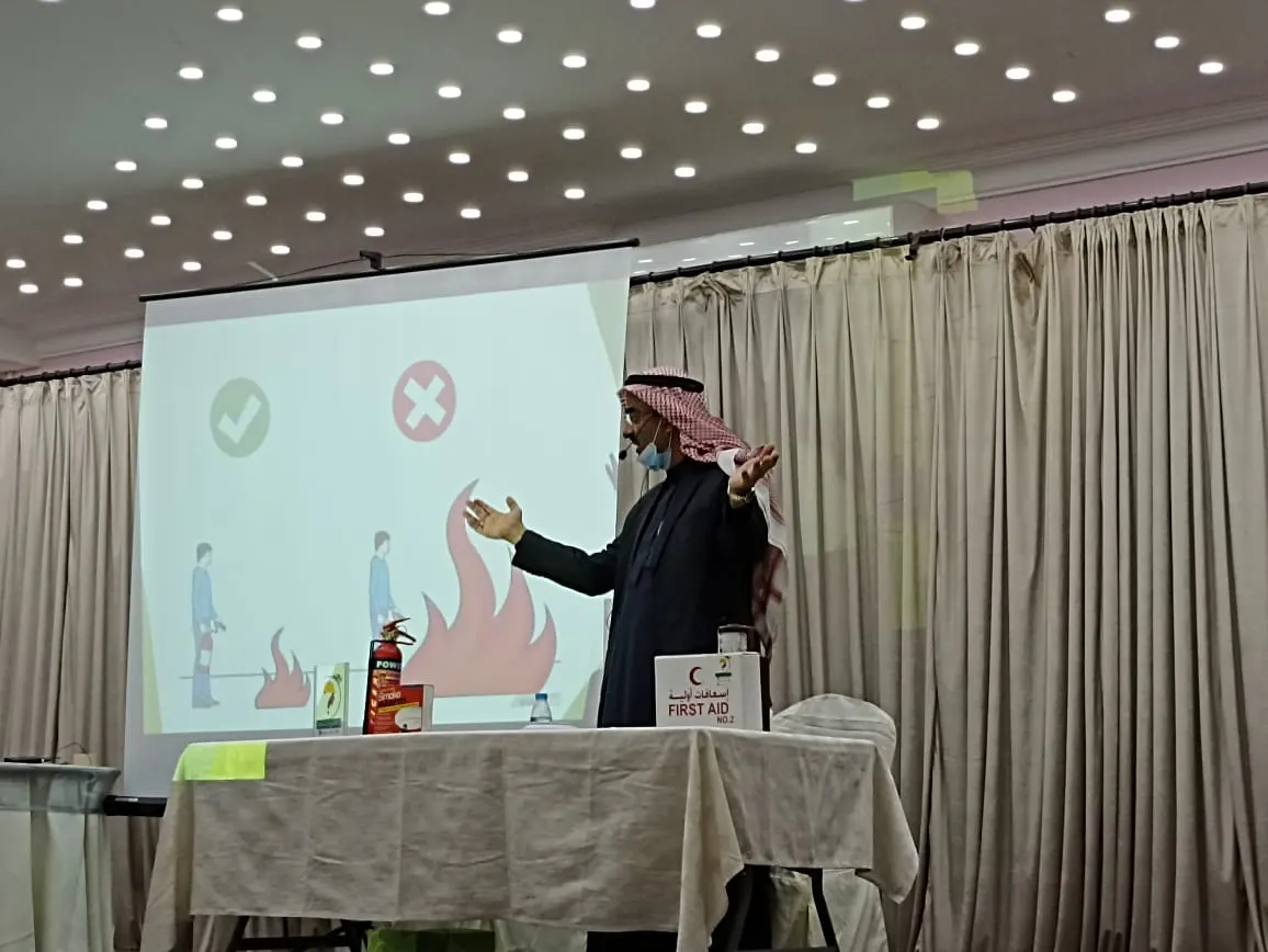 في ضيافته بـ العوامية.. علي الطويل يوصي بتقديم أدوات السلامة والوقاية هديةً للأزواج الجدد