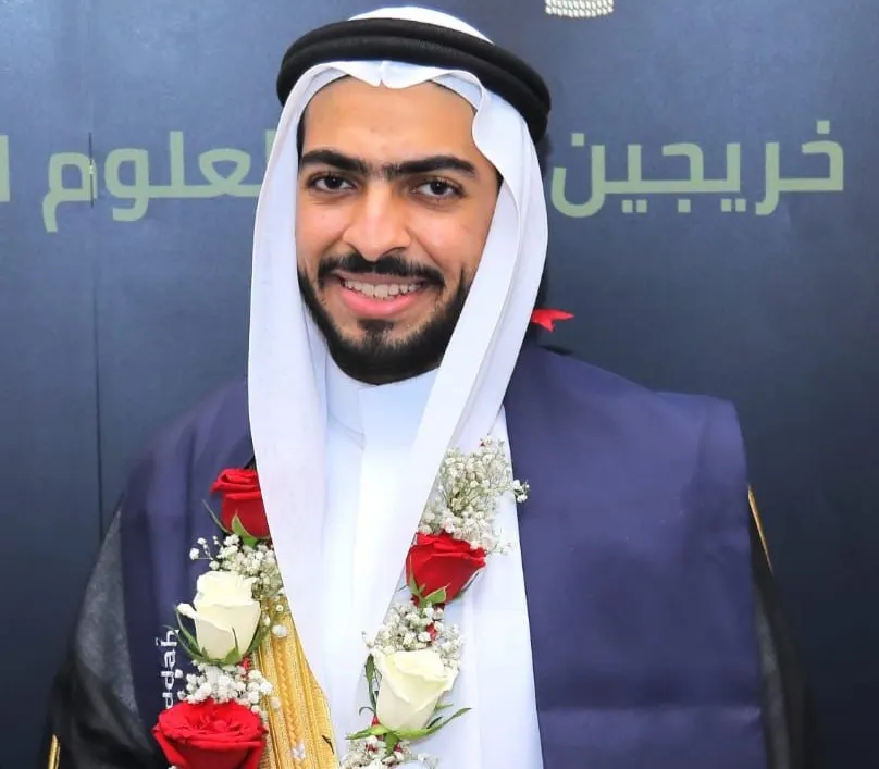 من العوامية.. مع مرتبة الشرف الأولى.. جامعة جدة تمنح «محمد آل زايد» بكالوريوس تقنية الأشعة التطبيقية بتخصص التصوير الطبقي