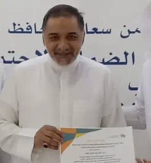 نظير جهوده في التغطية الإعلامية للقاء التثقيفي الأول.. ضمان القطيف يكرم «فؤاد الحمود»