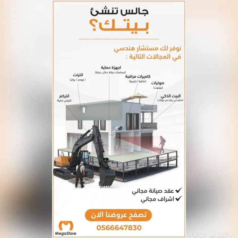 تخطط بدري توفر في المجموع الكلي.. نوفر لك مستشارًا من «العملاق» مجانًا يساعدك في إنشاء منزلك
