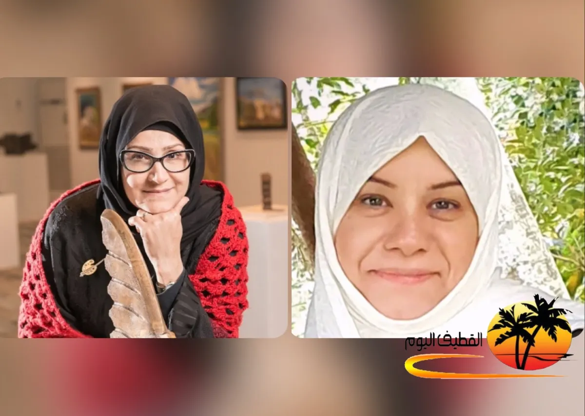 من سيهات.. بـ«مدى الانسجام».. أزهار المدلوح ورجاء الشافعي تنثران الفن نحتًا في «طويق»