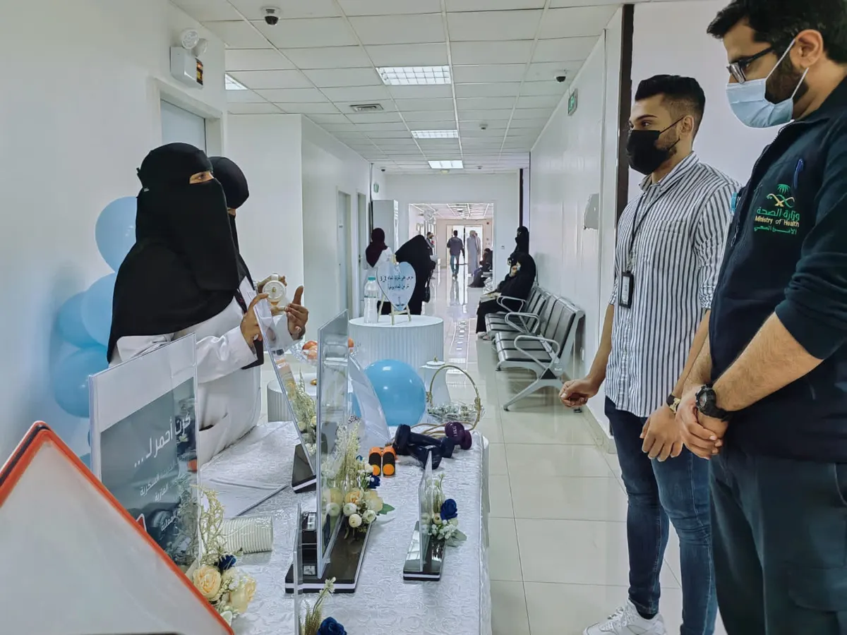 بـ عش بصحة.. مركزي القطيف يرفع مستوى الوعي بأهمية التغذية الصحية