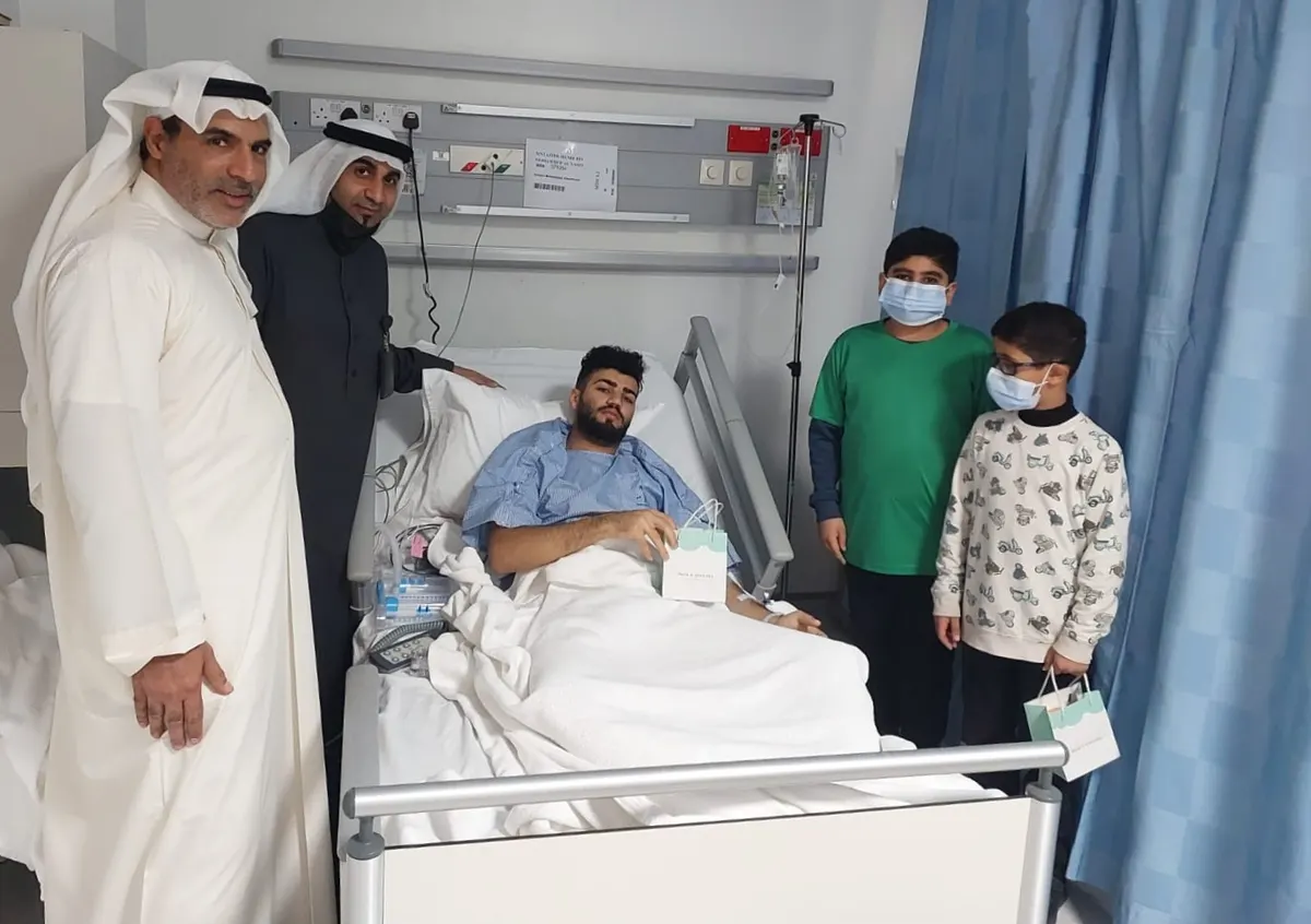 من أم الحمام.. أطفال ابتدائية ابن بطوطة يرسمون البسمة على شفاه المنوَّمين في «مركزي القطيف»