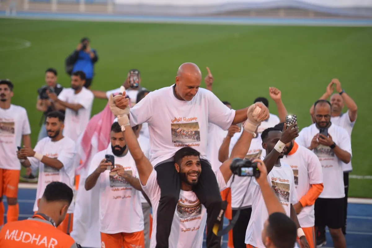 مضر القديح يفعلها.. ويصعد للدرجة الثانية
