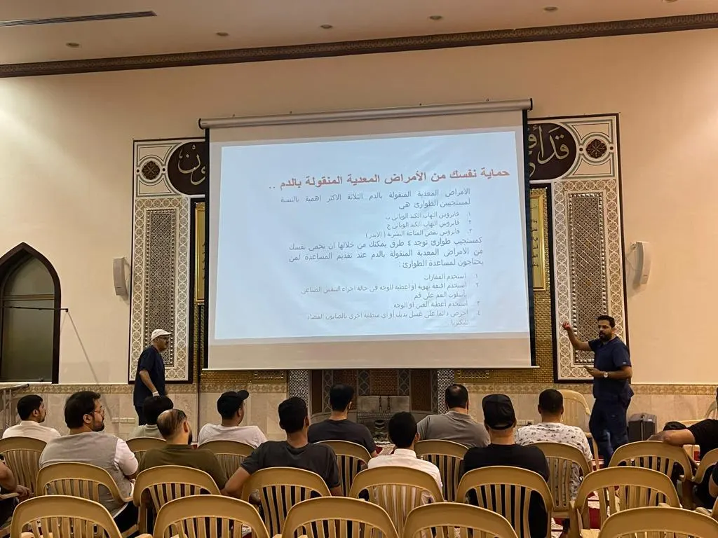 في صفوى.. 30 مصليًا يتدرّبون على الإسعافات الأوليّة بمسجد صفوى