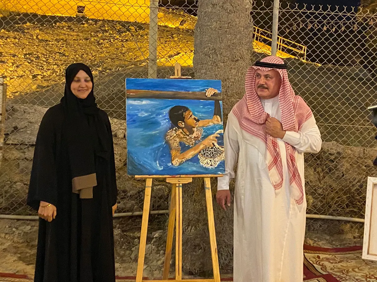 بعد ليالٍ تراثية حافلة.. «بستان قصر تاروت» يسدل الستار على فعالياته بمزاد خيري على 4 قطع فنية