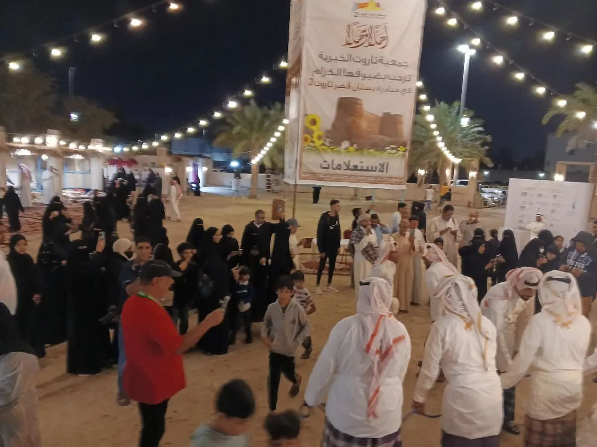 بـ الحرف اليدوية والمقاهي والألعاب الشعبية.. «بستان قصر تاروت» تنطلق في نسختها الثانية