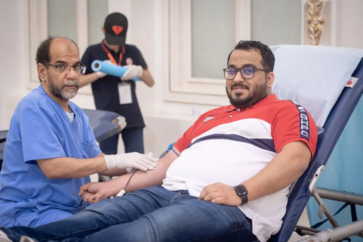 في ثالث أيامها.. حملة «بدمك تعمر الحياة».. تستقطب 107 متبرعين