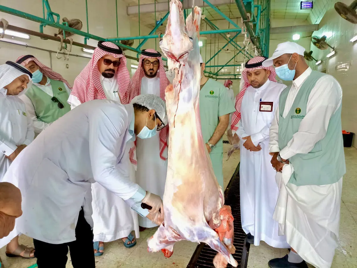 استعدادًا لعيد الفطر المبارك.. البيئة والمياه والزراعة بالقطيف تقف ميدانيًا على جاهزية المسالخ