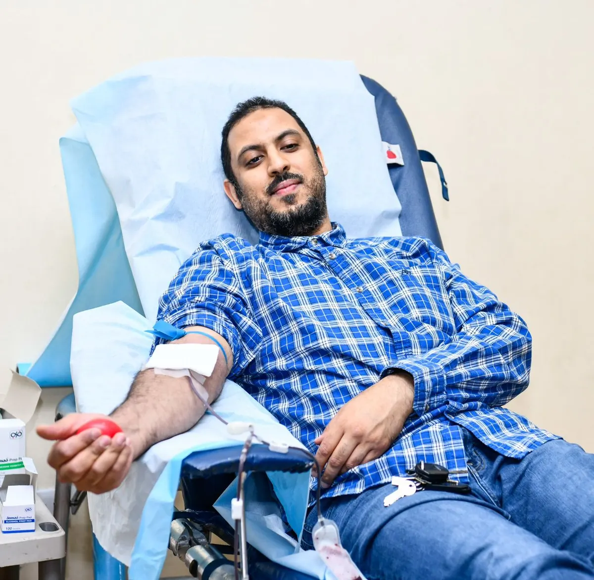 في يومها الأول بسيهات.. «ومن أحياها» تستقبل 66 متبرعًا بالدم
