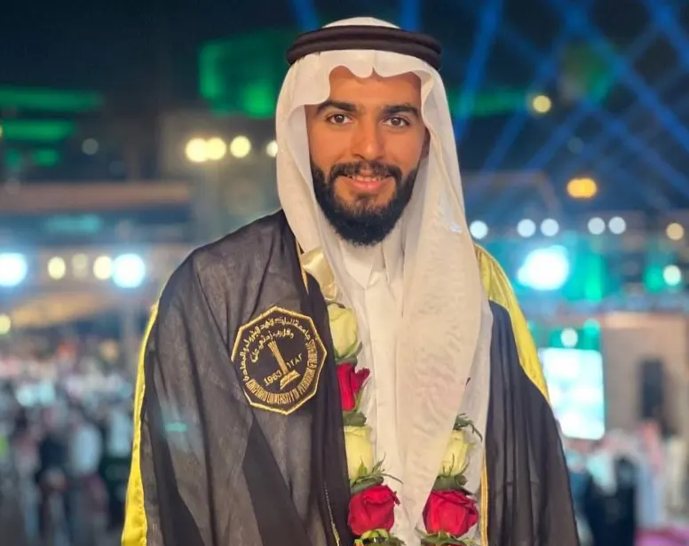من القديح.. مع مرتبة الشرف الثانية.. جامعة الملك فهد للبترول والمعادن تمنح «عبد الله شويهين» البكالوريوس في الهندسة الكيميائية
