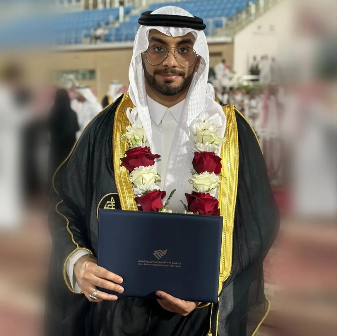 من القطيف.. جامعة الإمام عبد الرحمن بن فيصل تمنح «محمد الضامن» البكالوريوس في الإدارة المالية