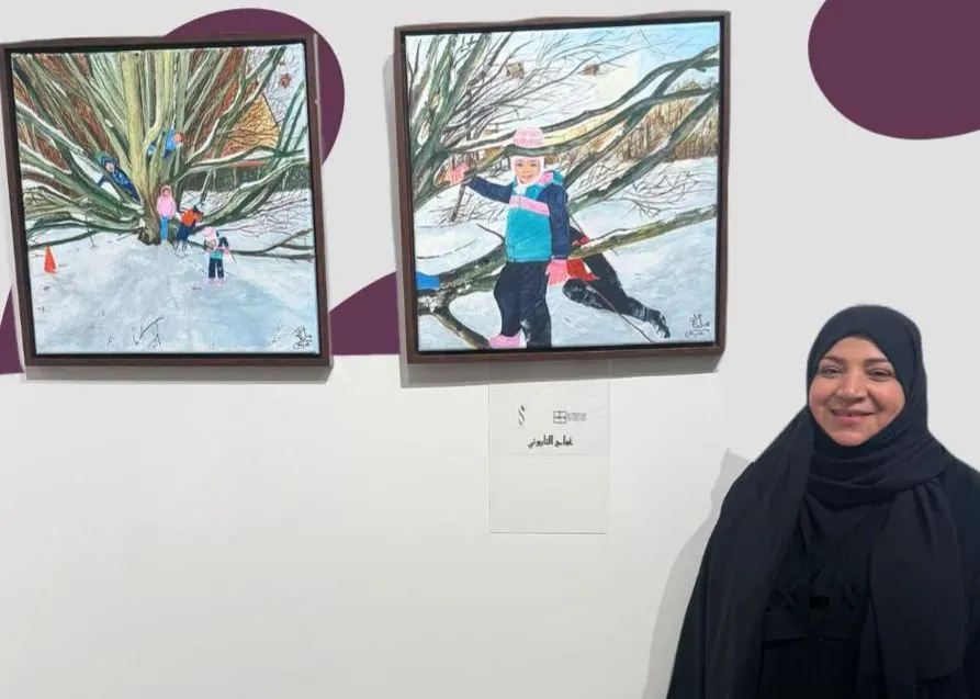 من جزيرة تاروت.. نجاح كاظم تستحضر طفولة دافئة على ثلوج روازن الأحساء